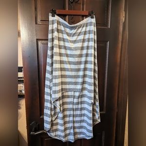 Rue21, Striped, High-Low Skirt